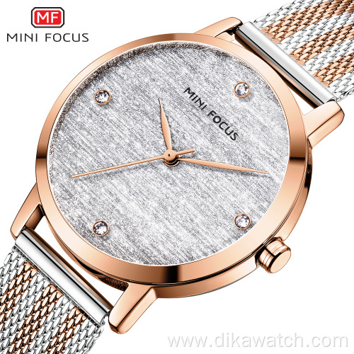 MINI FOCUS Women Rose gold Watches